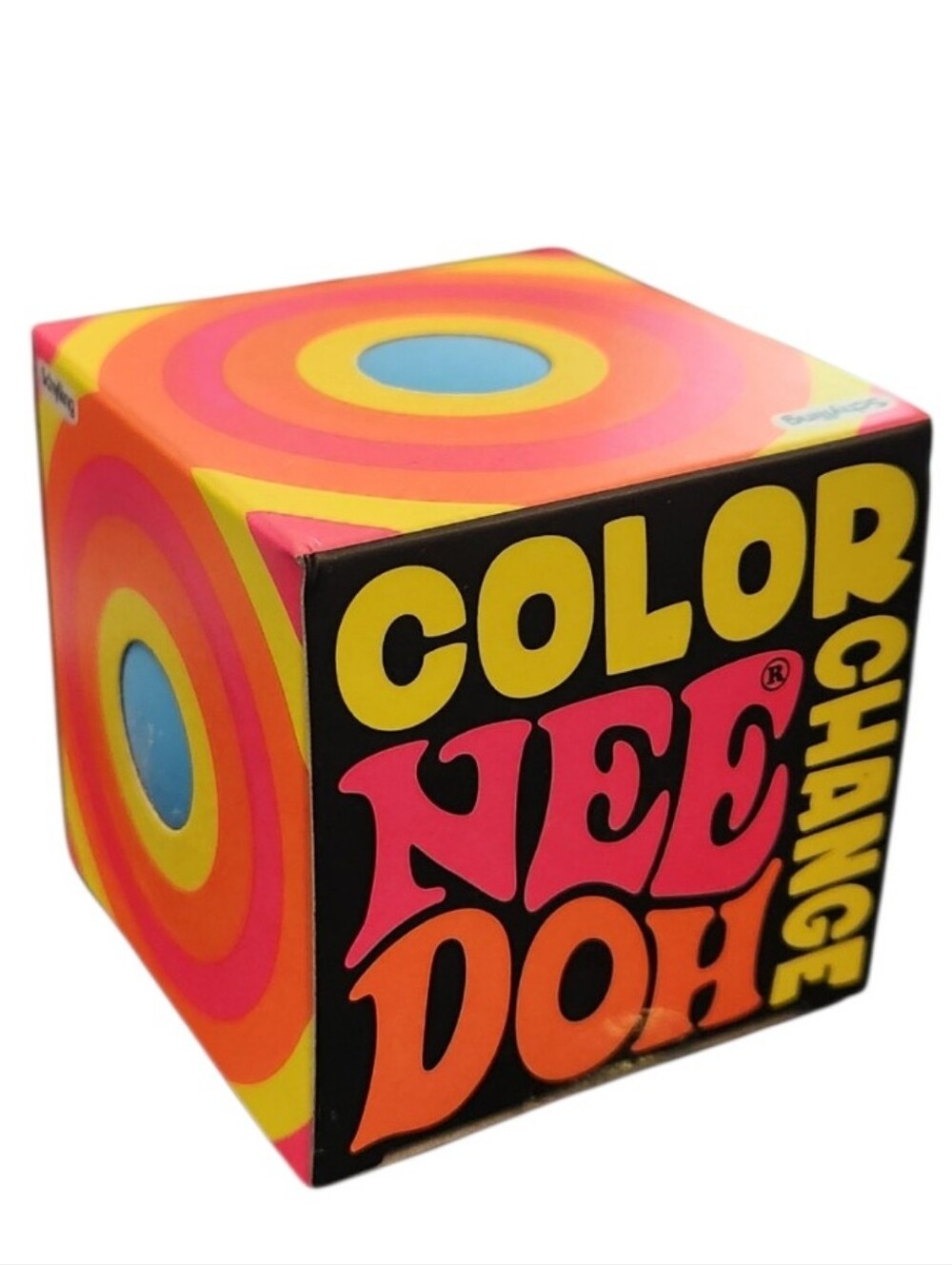 NEW Color Changing NeeDoh Groovy Glob Bright Blue Squish Pull Squeeze Fidget